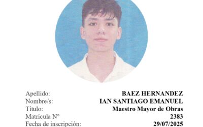 MAESTRO MAYOR DE OBRAS – Ian Hernandez Baez